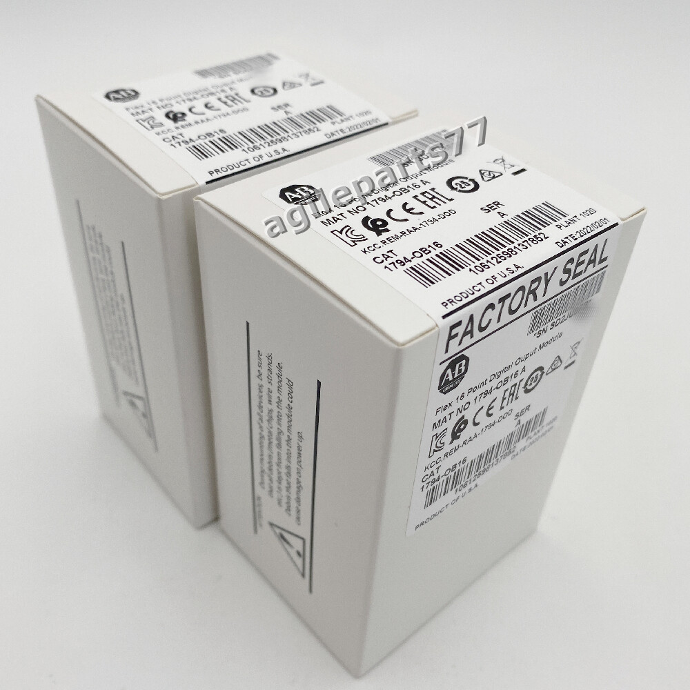 NEW Factory Sealed AB 1794-OB16 FLEX 16-Point Digital Output Module 1794OB16 TX