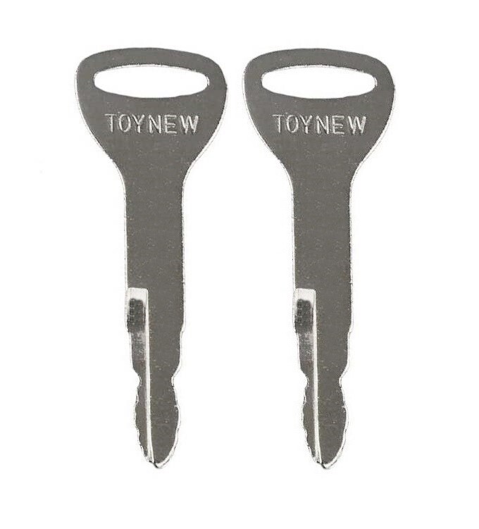 (2) Ignition Keys For Toyota Forklift ToyNew A62597, 57591-23330-71, 162597