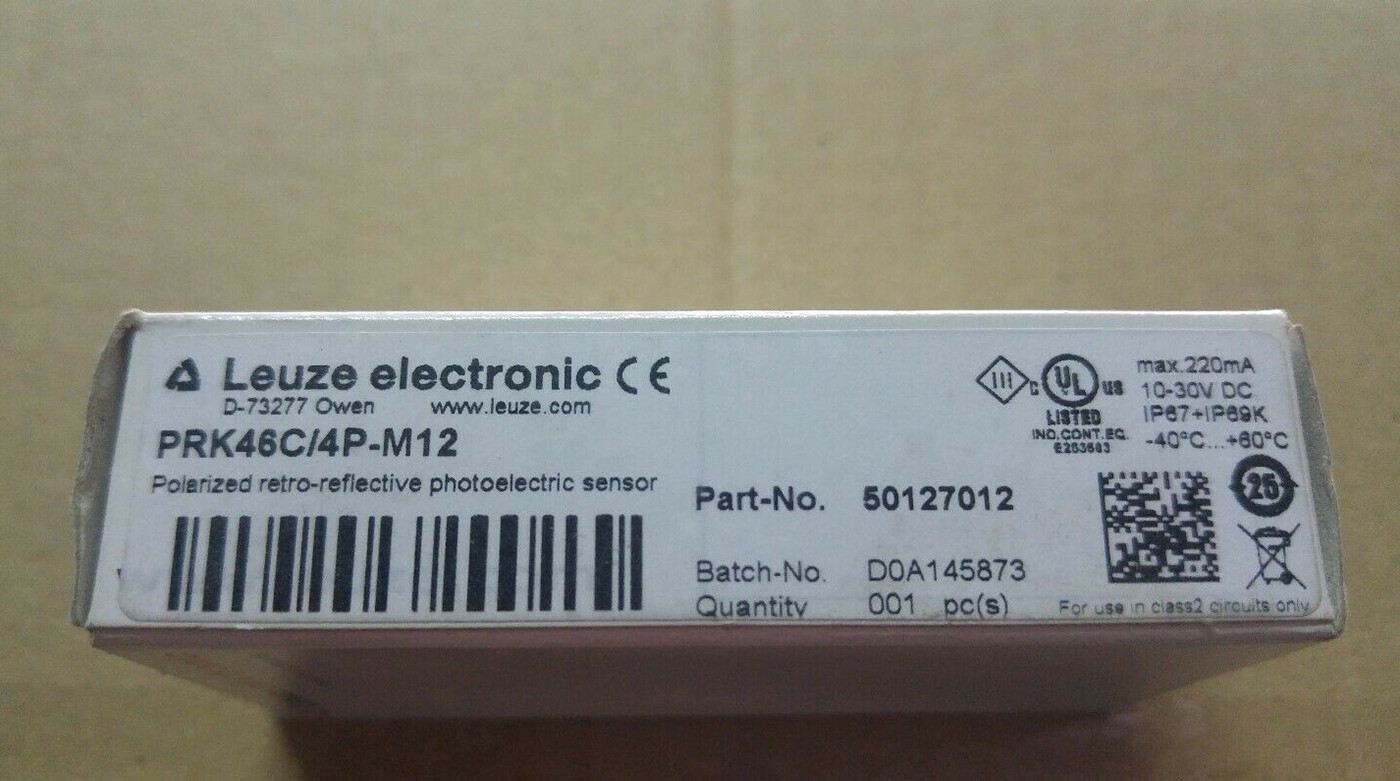 1PCS New FOR LEUZE PRK46C/4P-M12 Sensor 50127012 Free delivery