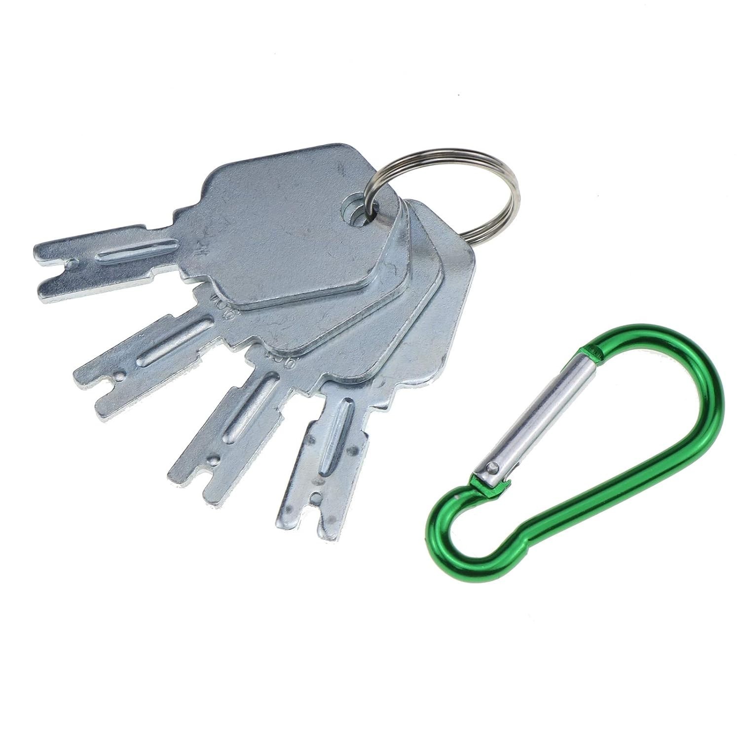 Heavy Duty Forklift Ignition Keys 4pc 166 1430 186304 for Yale Hyster Komatsu