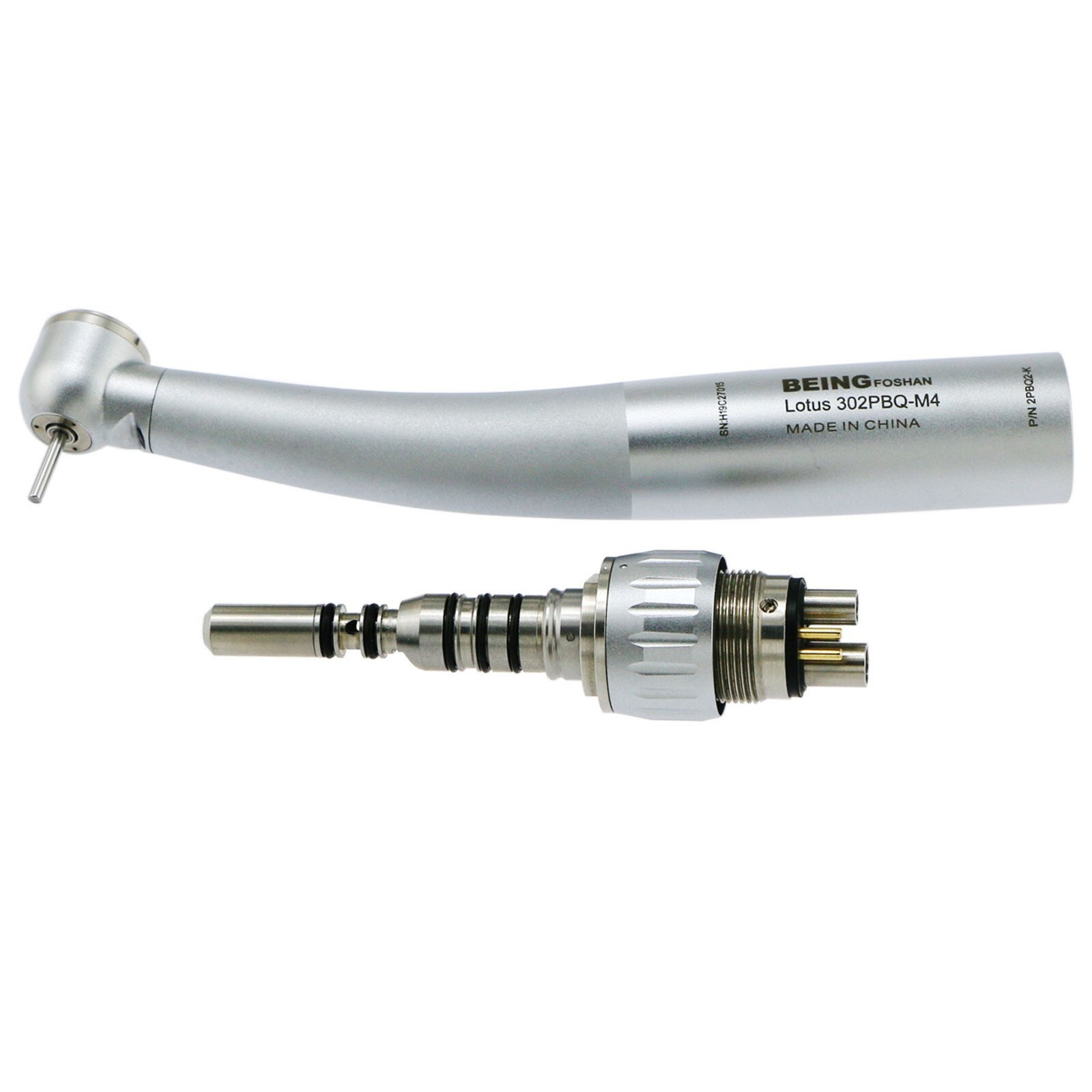 BEING Dental High Speed Fiber Optic Turbine Handpiece fit KAVO Coupler 4/6 Holes