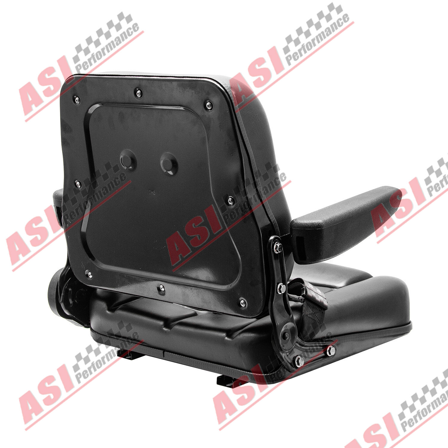 Adjust Tractor Seat Forklift Excavator Suspension Backrest Truck Chair Universal