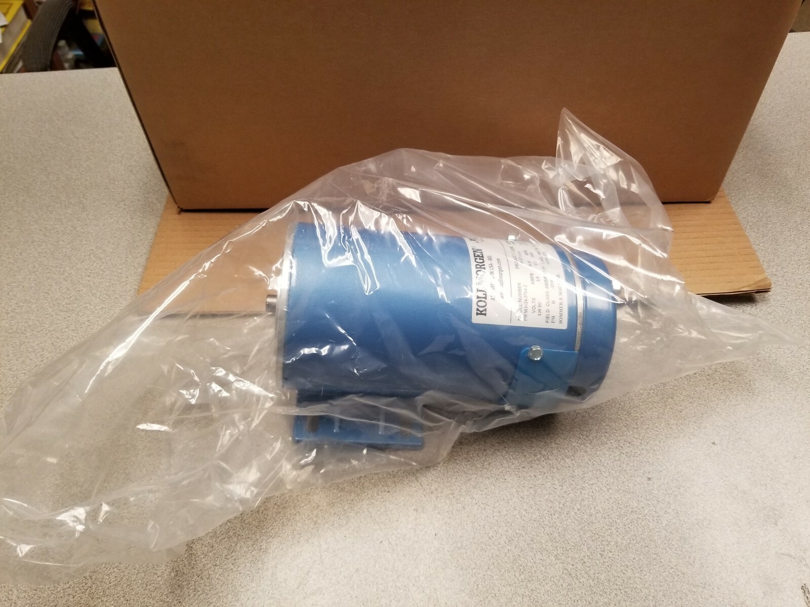 Kollmorgen Servo Motor PWM3624-5764-2 1/2 hp 130 DC volts 3000 rpm