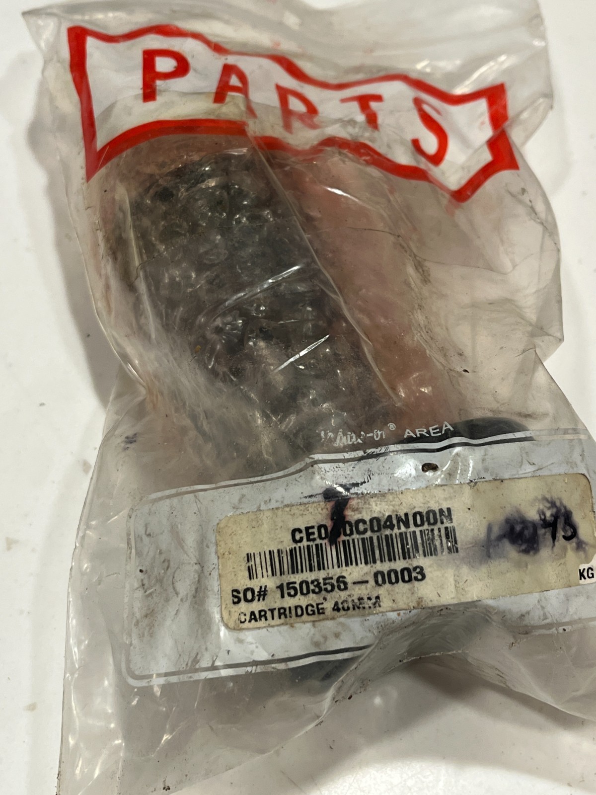 Parker CE040C04N00N Valve Cartridge Element (40mm). ORIGINAL FACTORY PACKAGE