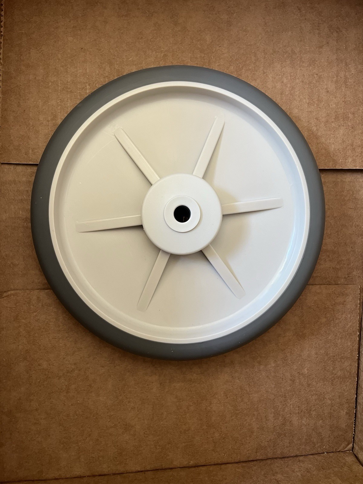 Stryker 8” Grey Stretcher Wheel PN: 0753-003-215, replaces 0715-002-025 *NEW*