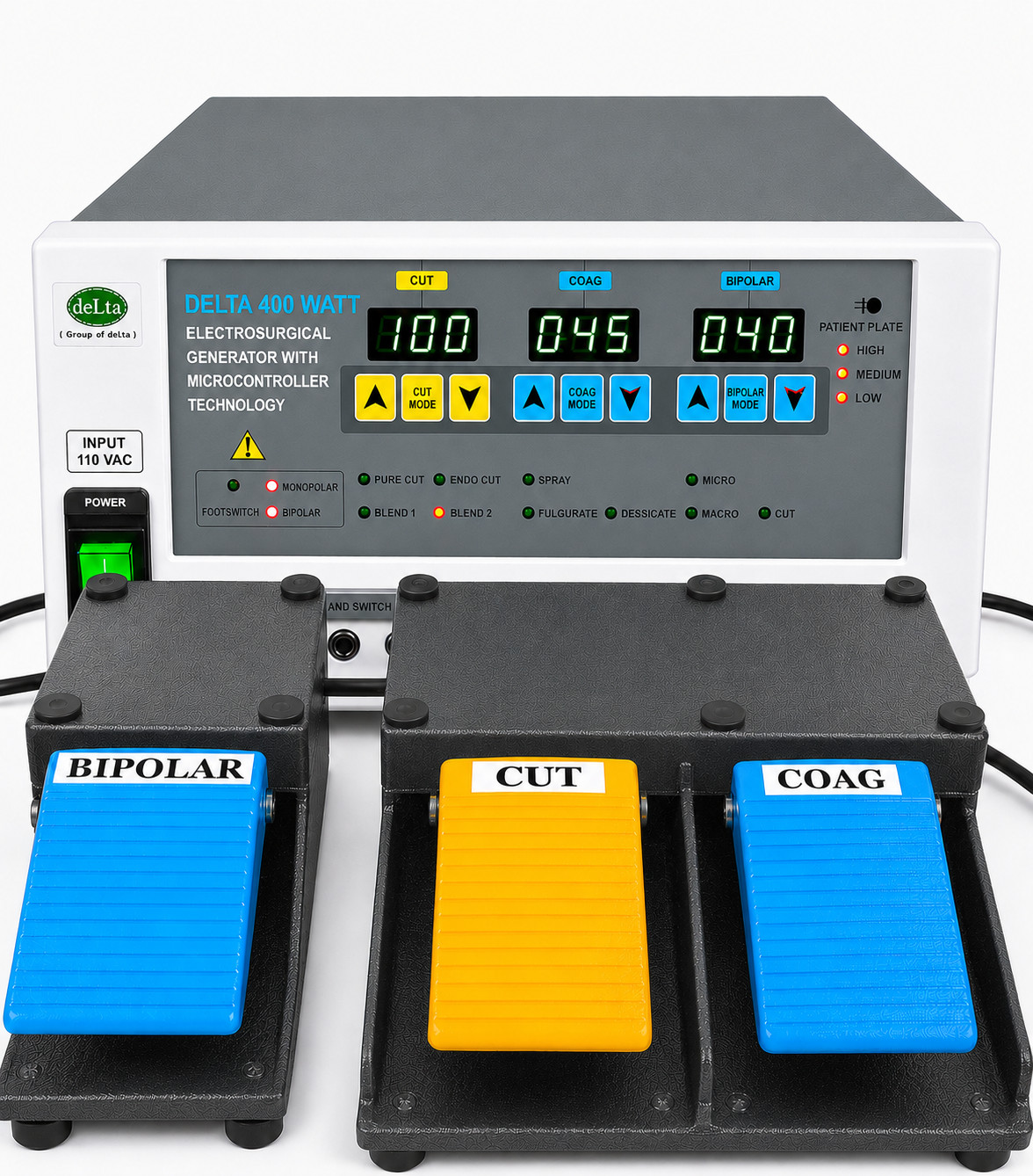 Delta Electro surgical Cautery G400 Watt Digital Electro Surgical Generator