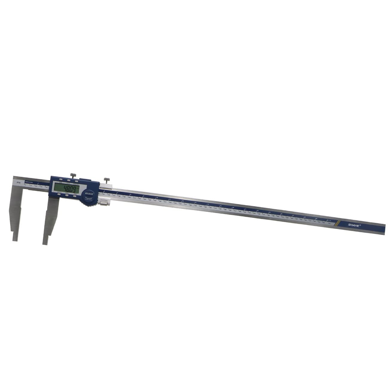 Stainless Steel 24”/600mm Electronic Digital Caliper Long Jaw Resolution .0005
