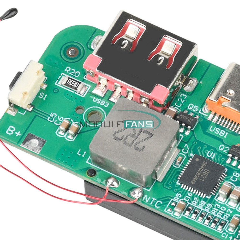 22.5W Power Bank Motherboard Module Fast Charging Mobile Power Circuit Board