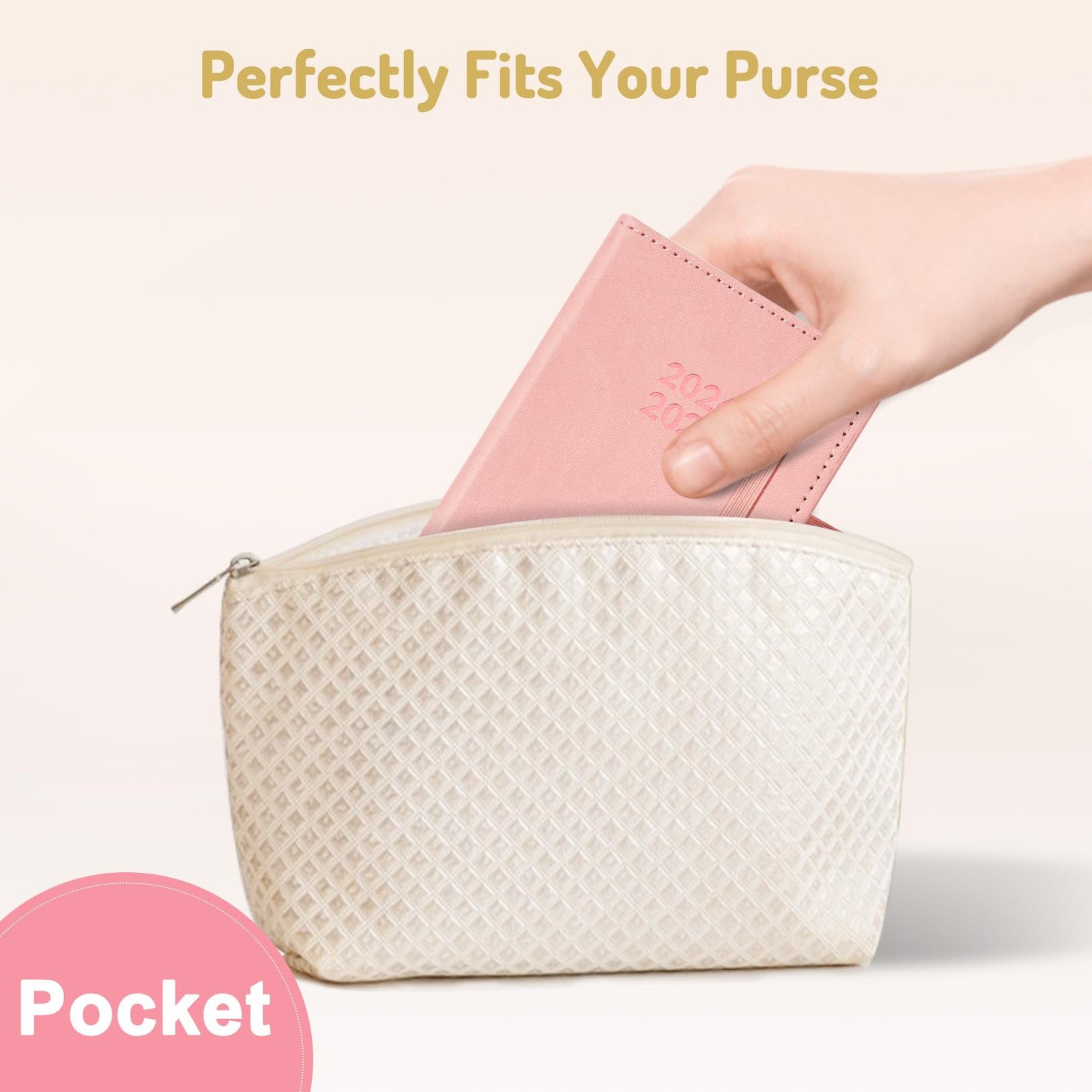 Pocket Planner 2026-2027, Weekly Monthly Planners for Purse, 3.5″ x 6″, July 202