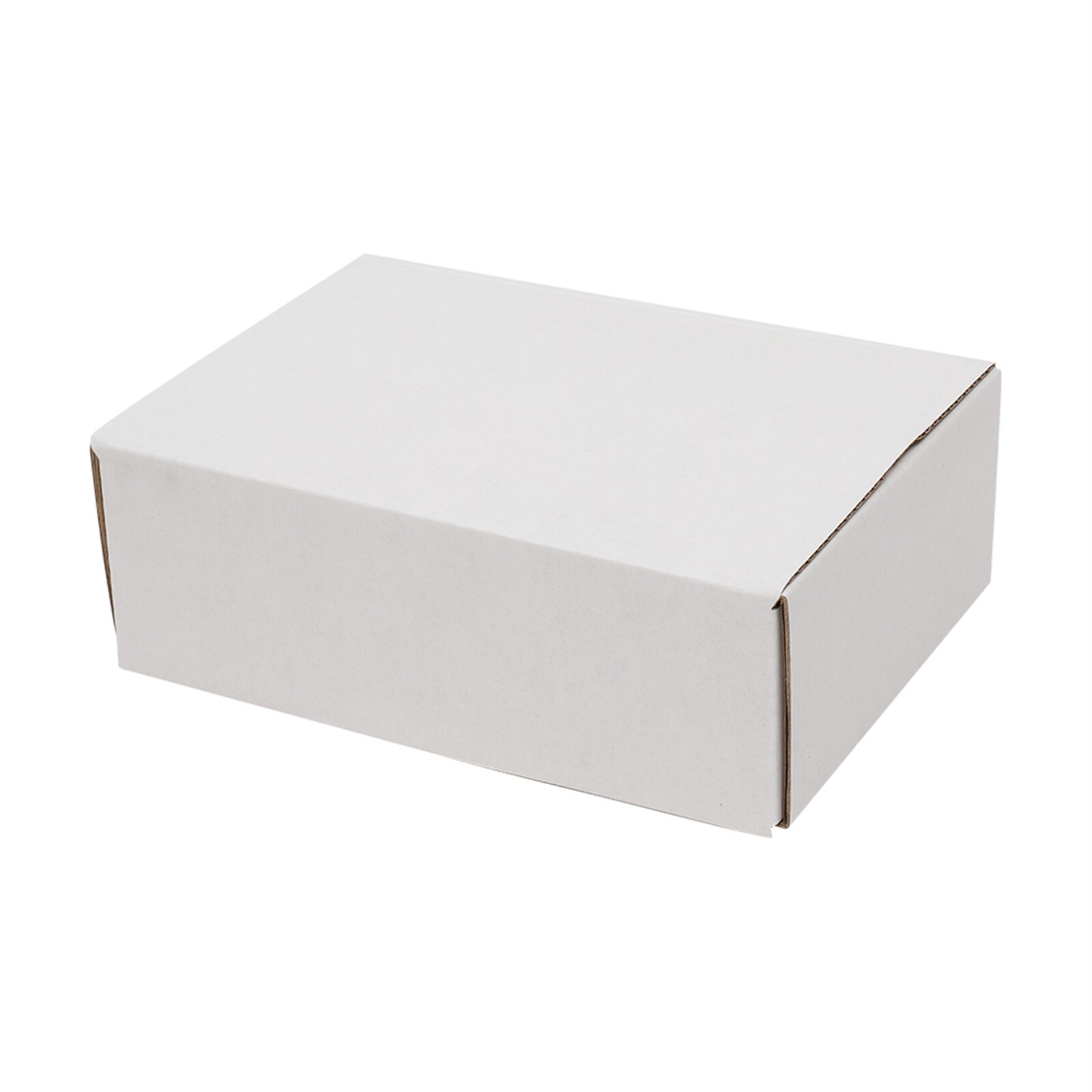 6x4x2” Shipping Boxes 50 Pack White Corrugated Cardboard Box Mailer Paper Boxes