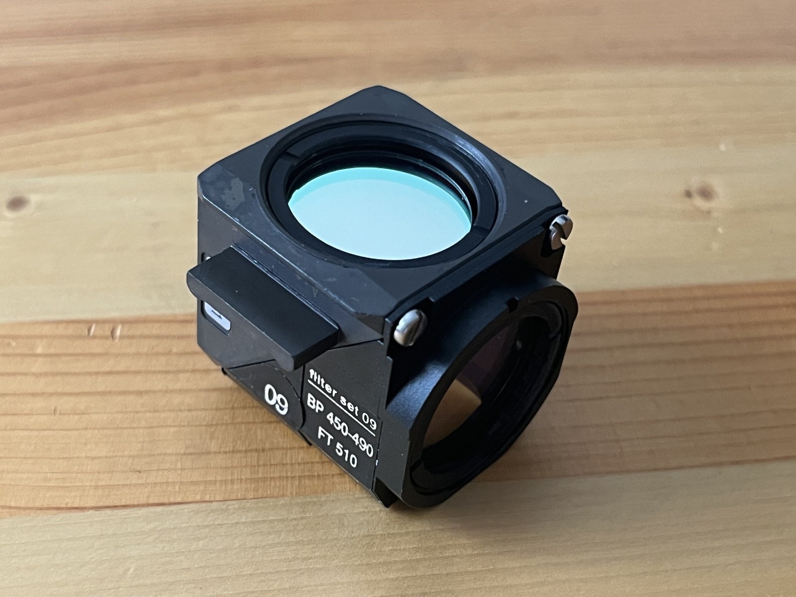 Zeiss Axioskop TRITC Filter Cube Set 09 BP 450-490 FT 510 LP 515 1046-281