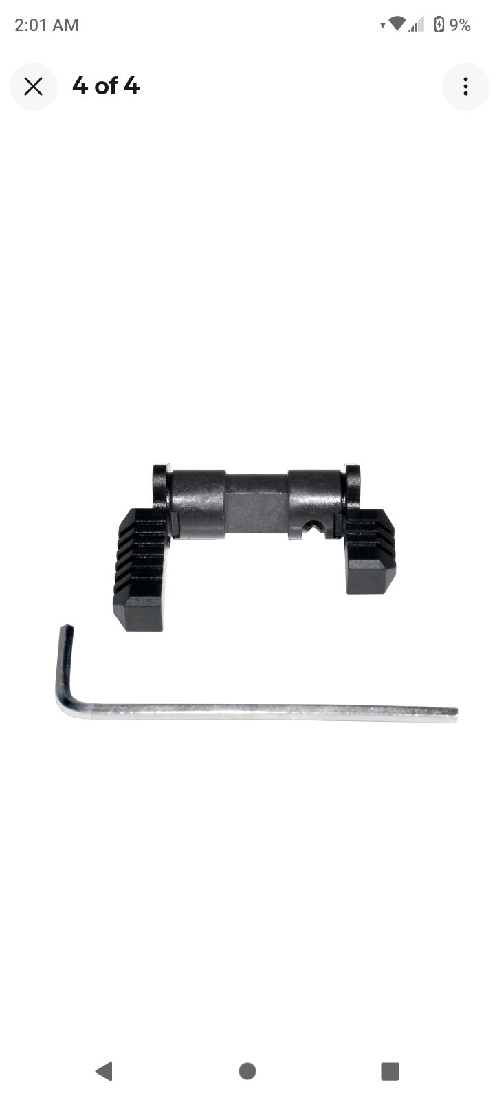 Ambidextrous Safety Selector Rotary Switch Black!