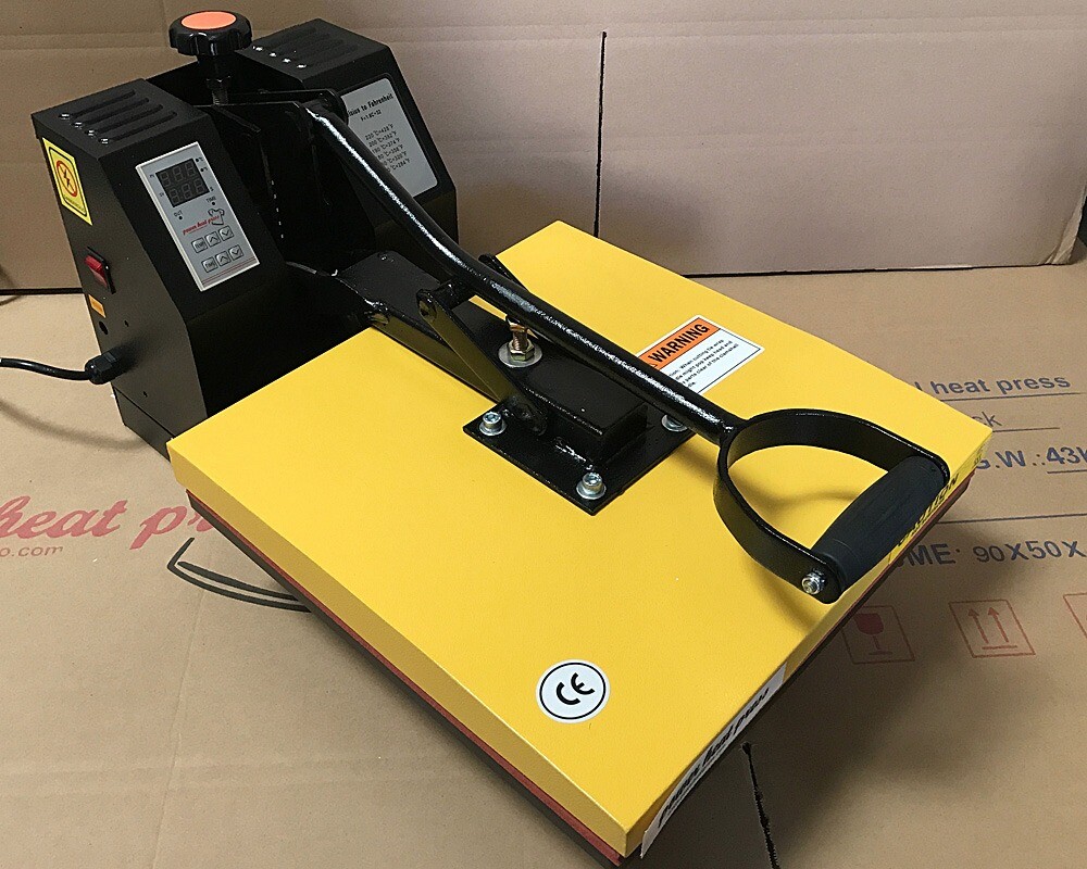 15 x 15 Digital Clamshell Heat Press Transfer T-Shirt Sublimation Press Machine