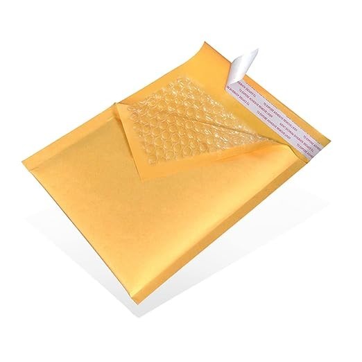 500 #000 4×8 Kraft Bubble Padded Envelopes Mailers Shipping Bags AirnDefense