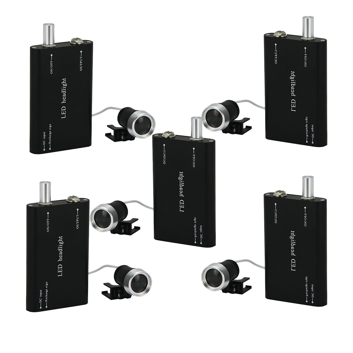 USA Stock Dental Surgical LED Headlight Lamp light for Binocular loupe Magnifier