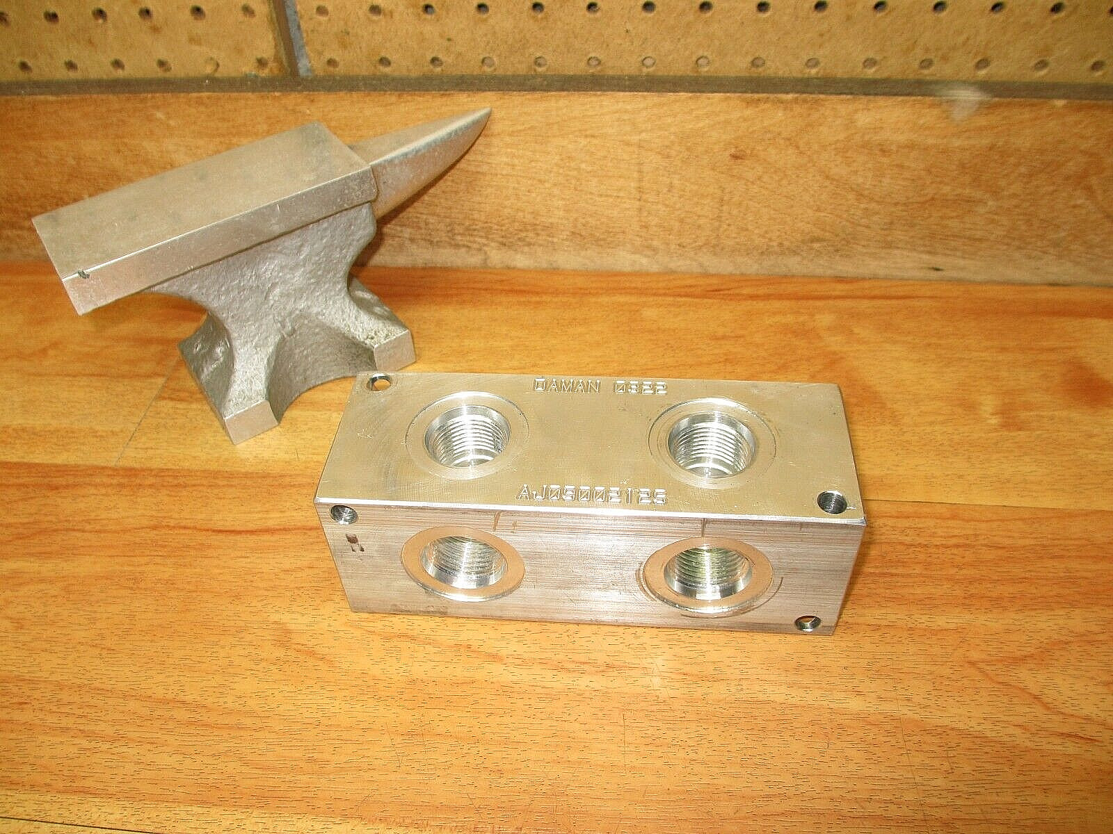 Daman AJ0900212S *USED PLZ READ* Hydraulic Junction Block Manifold Aluminum