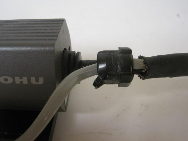 COHU CCD CAMERA WITH LENS 0.5-5M 1.3-15FT W/ FPHGR3 25 PIN FEMALE CONNECTOR