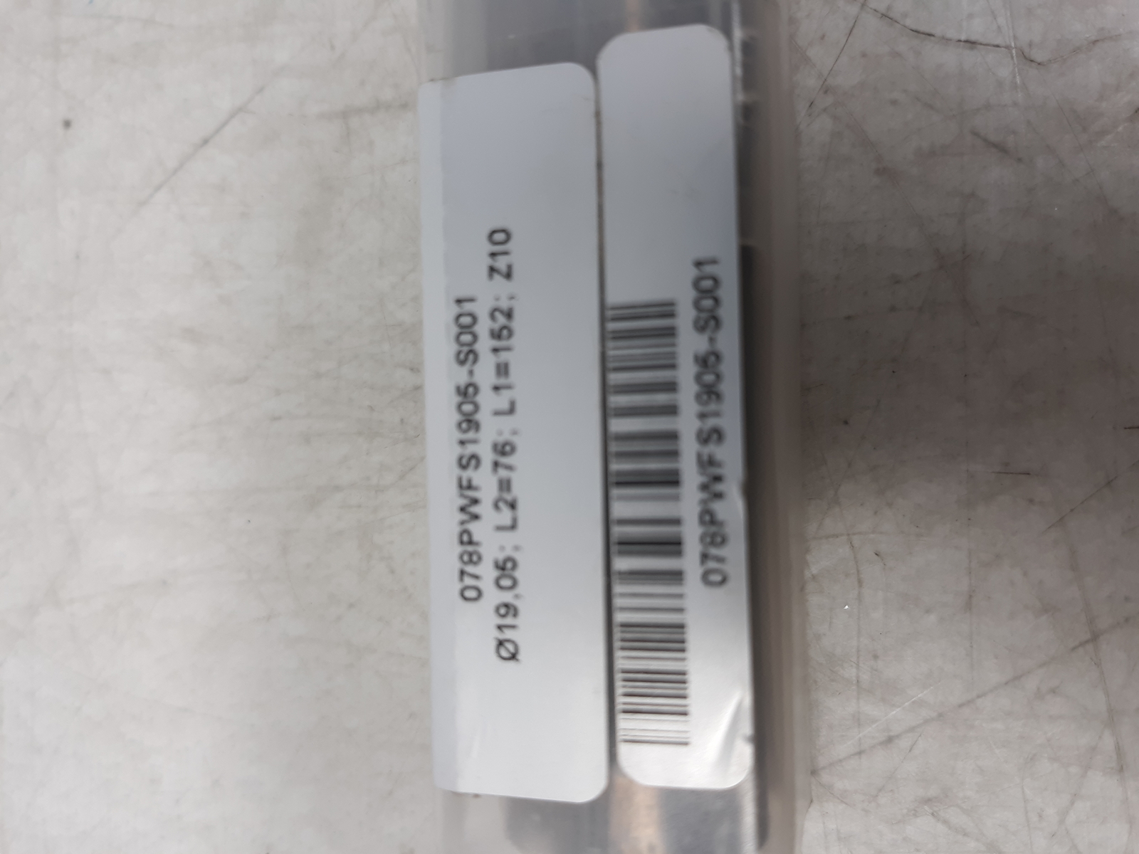 Hufschmied Ø19.05mm End Mill Z10 L=152mm Spiral Fluted Milling Tool