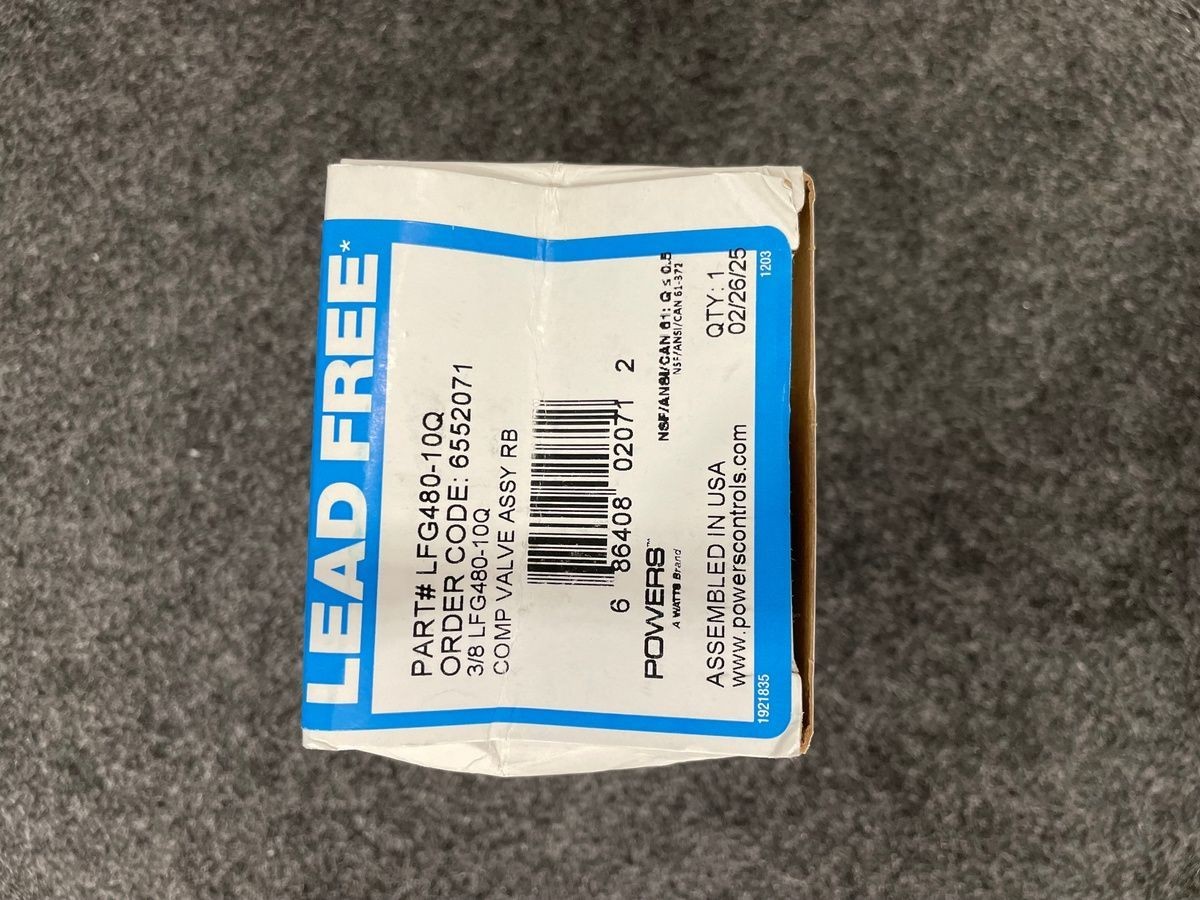 WATTS LFG480-10Q Brass Mixing Valve Assembly 3/8″