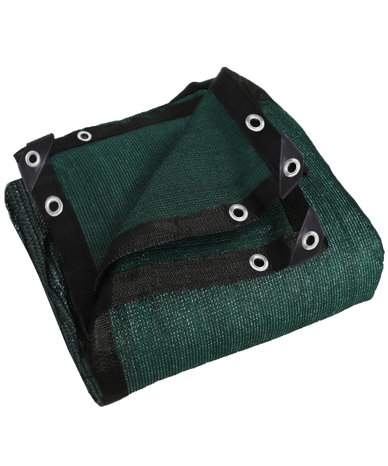 90% Green Colored Shade Cloth 8 ft X 12 ft, Heavy Duty Durable Mesh Tarp | Ga…