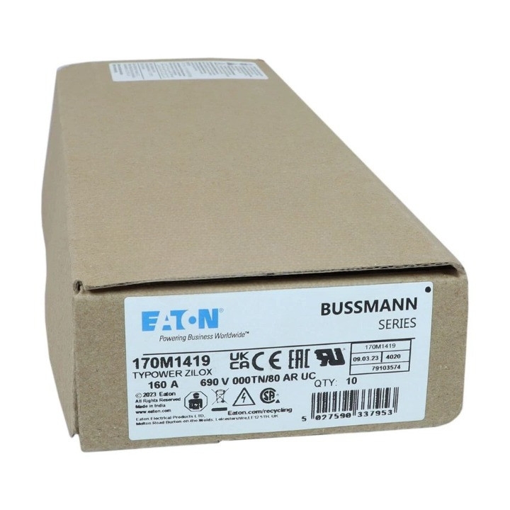 FOR BUSSMANN 170M1419 Fuse High Speed Series Square Body 160A 690V