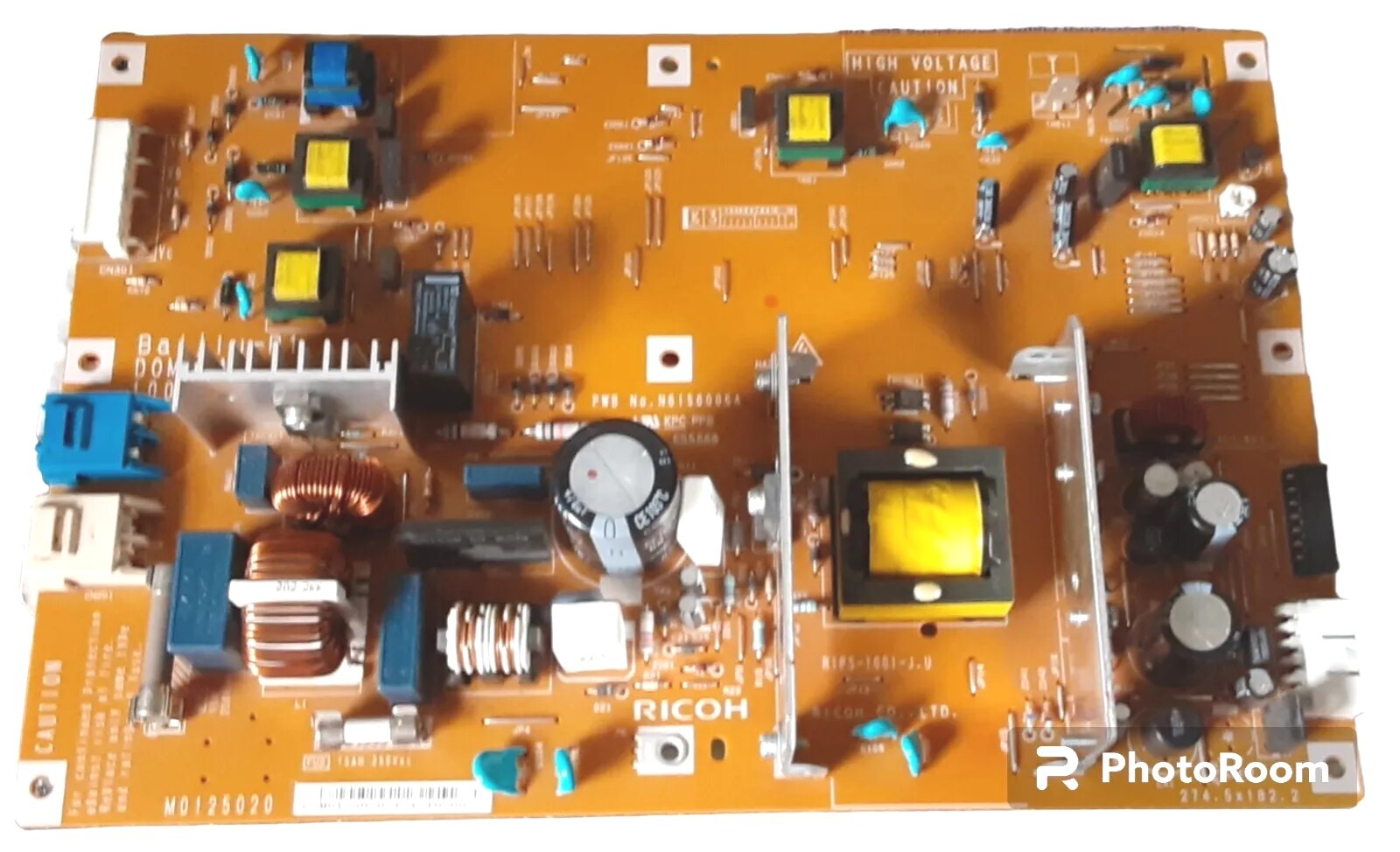 Ricoh Savin Lanier Low Voltage Power Supply Board LVPS M012-5020 M0125020