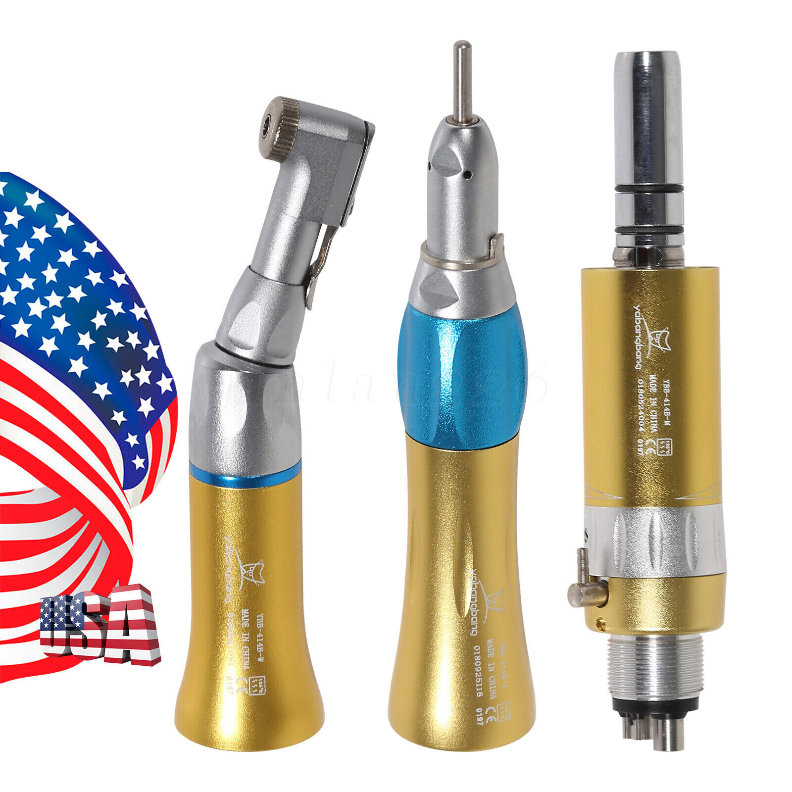 Dental low slow speed straight handpiece/ contra angle/ air motor 2/4 NSK E-type