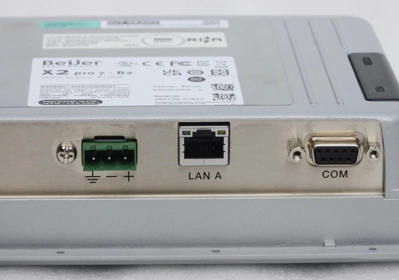 NOS BEIJER ELE. MODEL X2 PRO7-B2 OEM HMI TOUCH ENGINE ROOM PANEL 630003205 REV.5