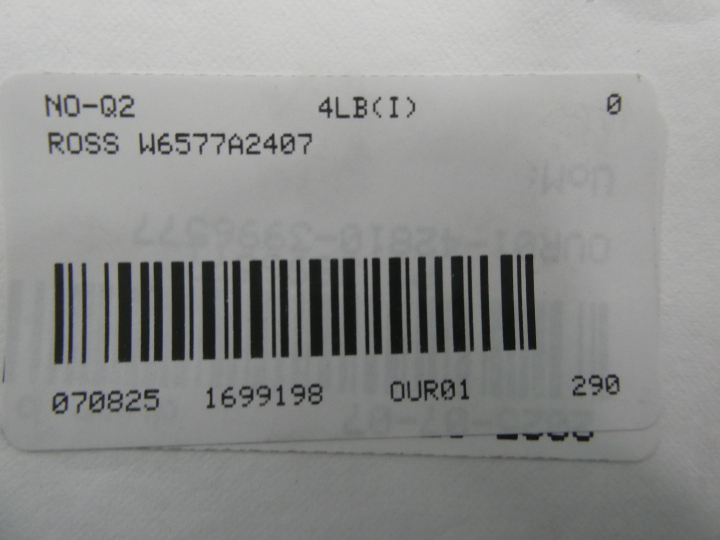 Ross W6577A2407 Pneumatic Solenoid Valve 120v-ac 2-10bar