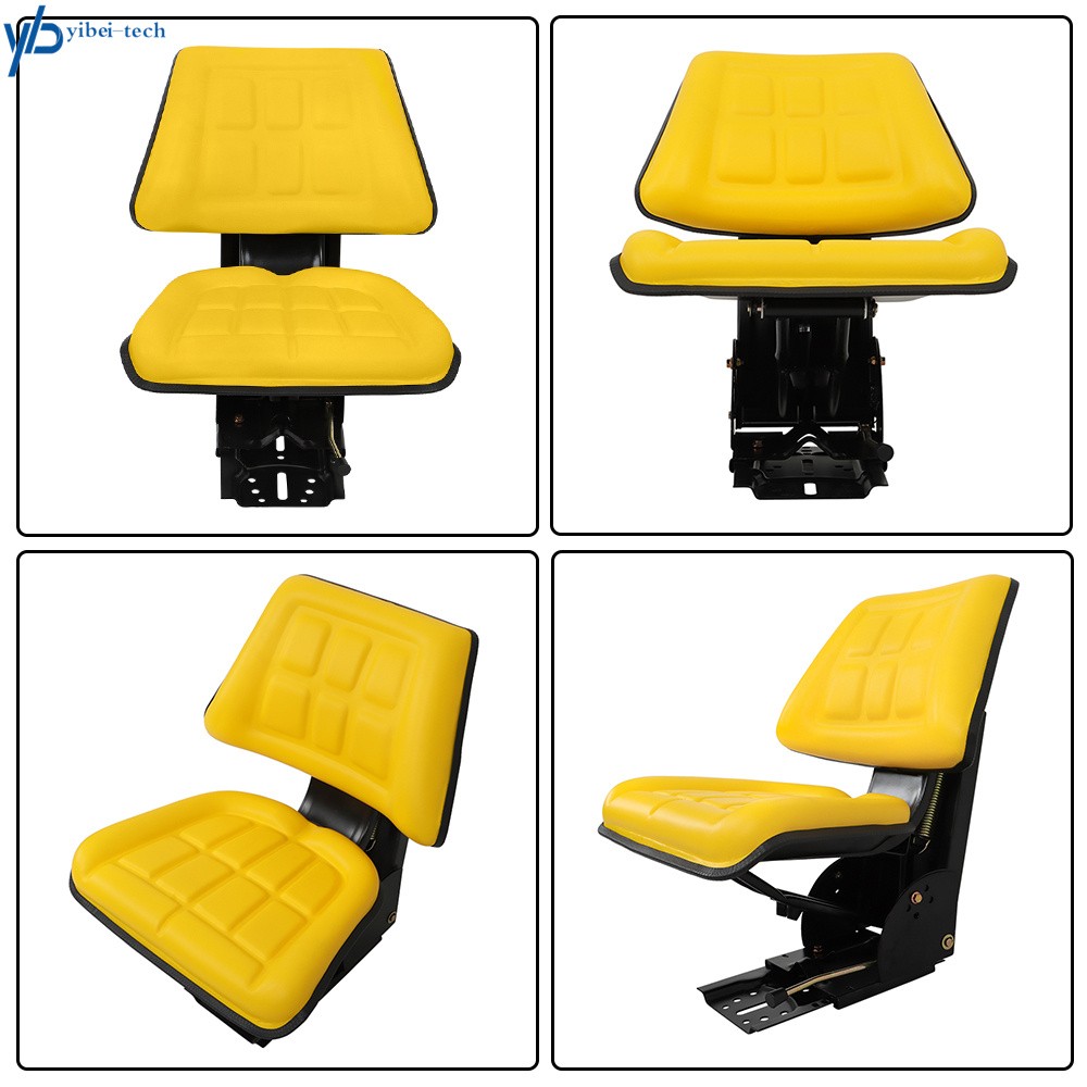 Yellow Tractor Suspension Seat Universal For John Deere 5200 5210 5300 5310 5510