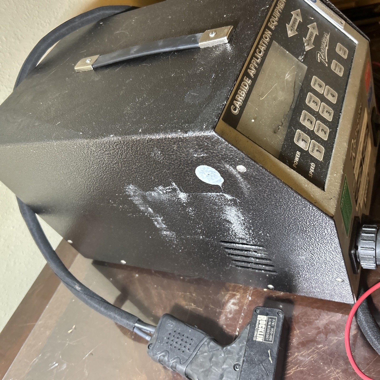 Working Rocklinizer 950 & 950-400 Carbide Applicator READ