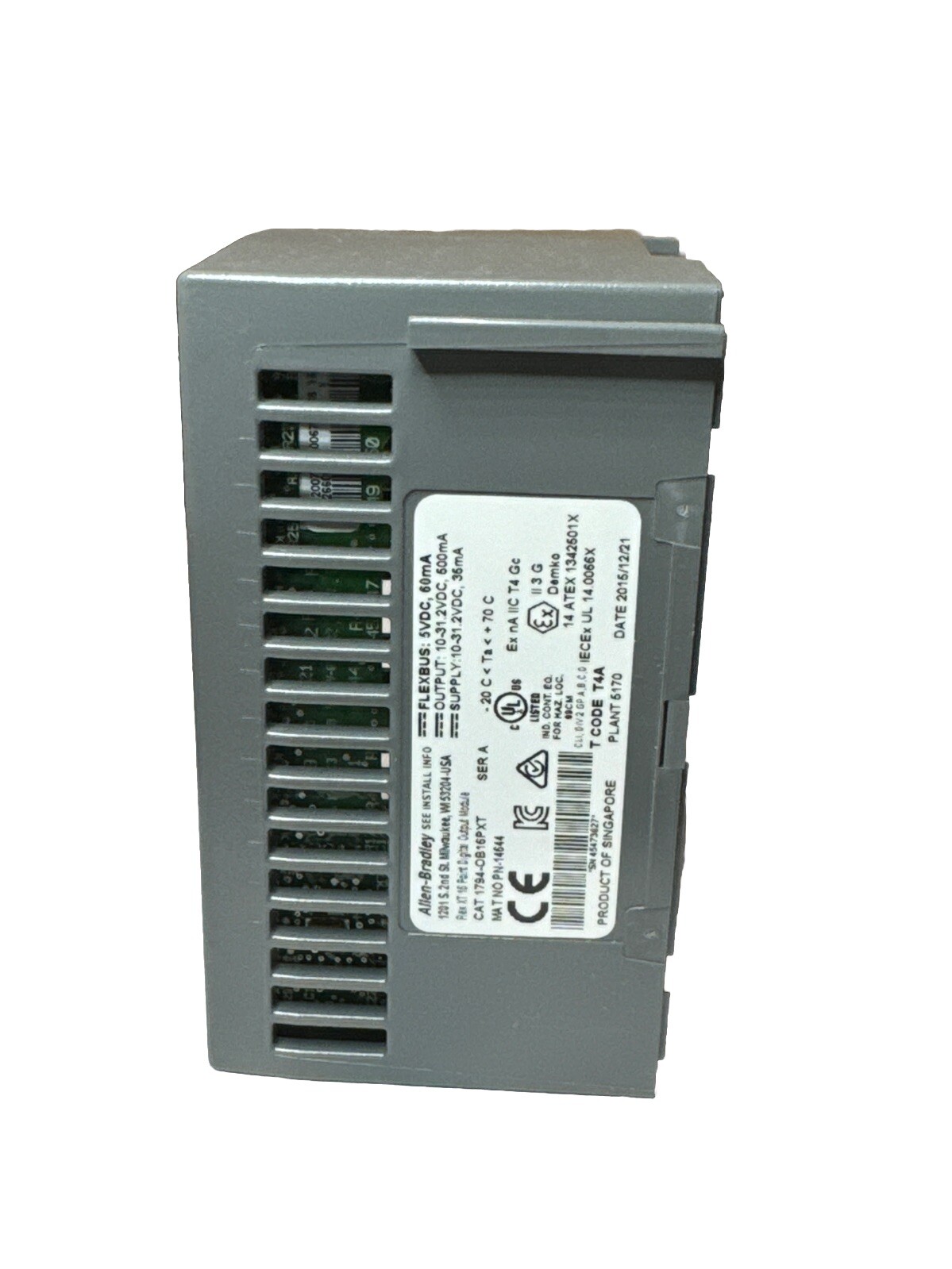 Allen Bradley 1794-OB16PXT Flex I/O XT