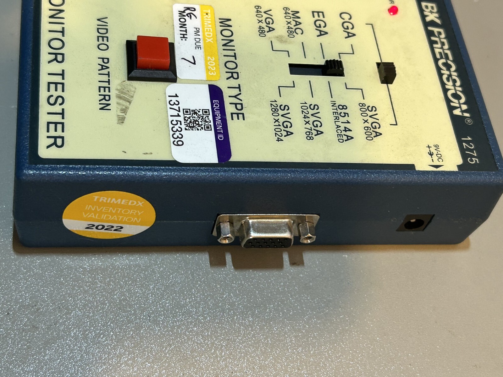BK Precision 1275 Video Pattern Monitor Tester