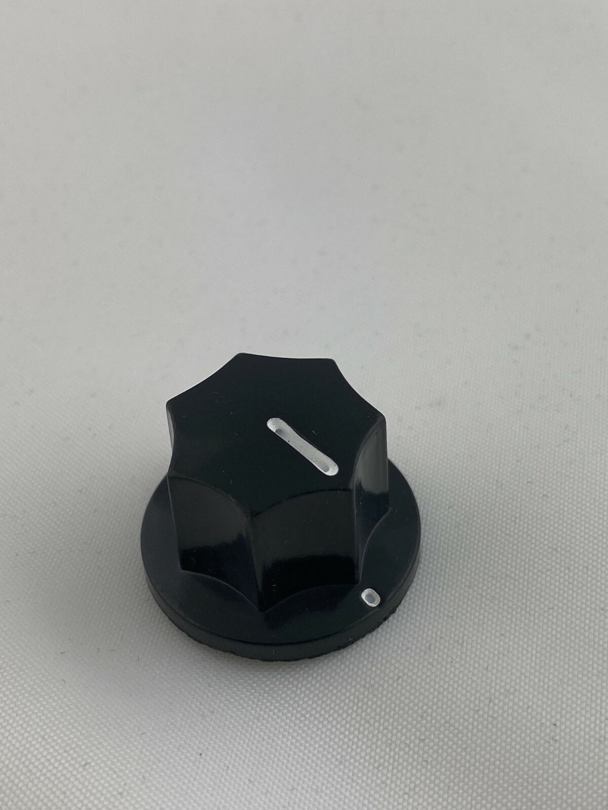 PACK OF 5! 0.95 Inch/24 mm Knob 1/4 Inch/6.4 mm Shaft Round Control w/ Set Screw
