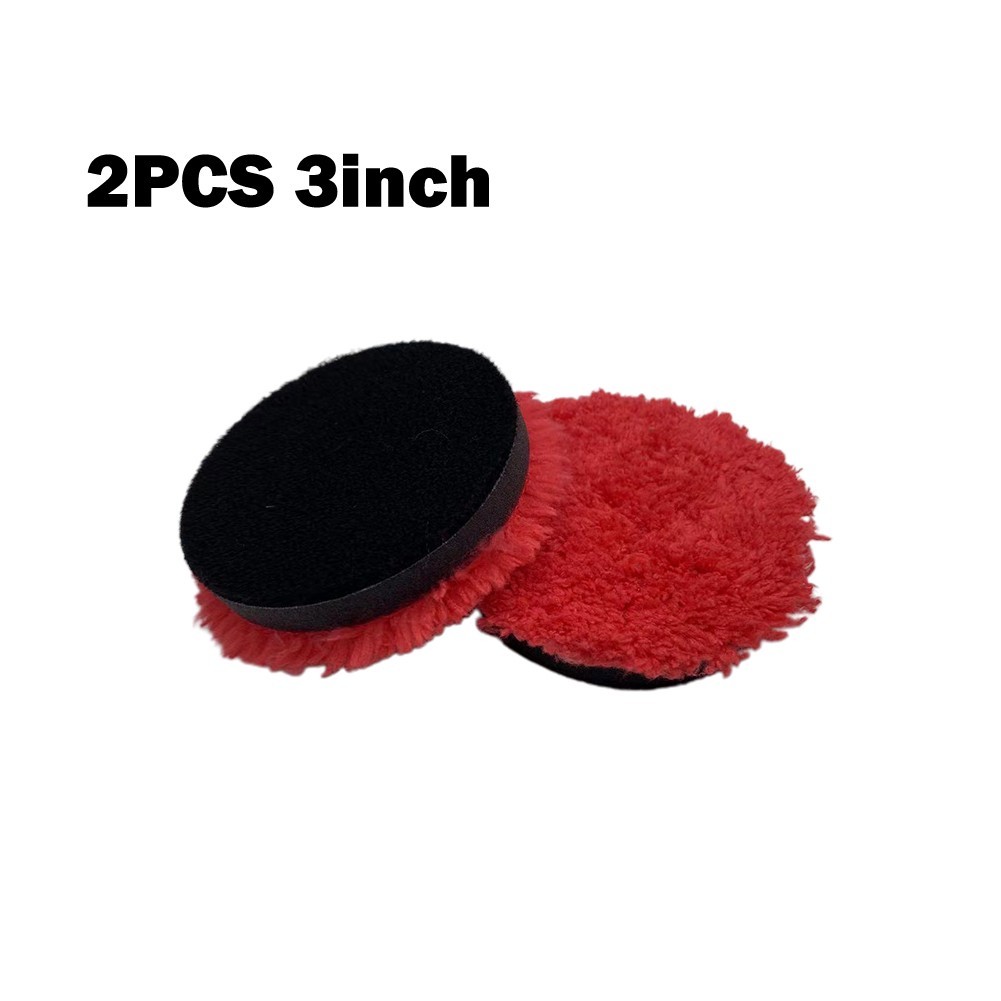 Car Maintenance Polishing Pads Polishing Red Sponge Foam 3/4/5/6/7 Inch