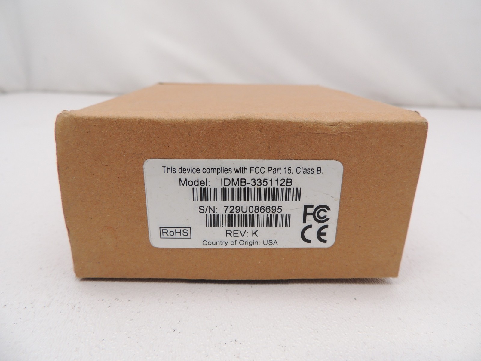 New ID TECH IDMB-335112B USB Magnetic Stripe Reader Card Swipe Reader
