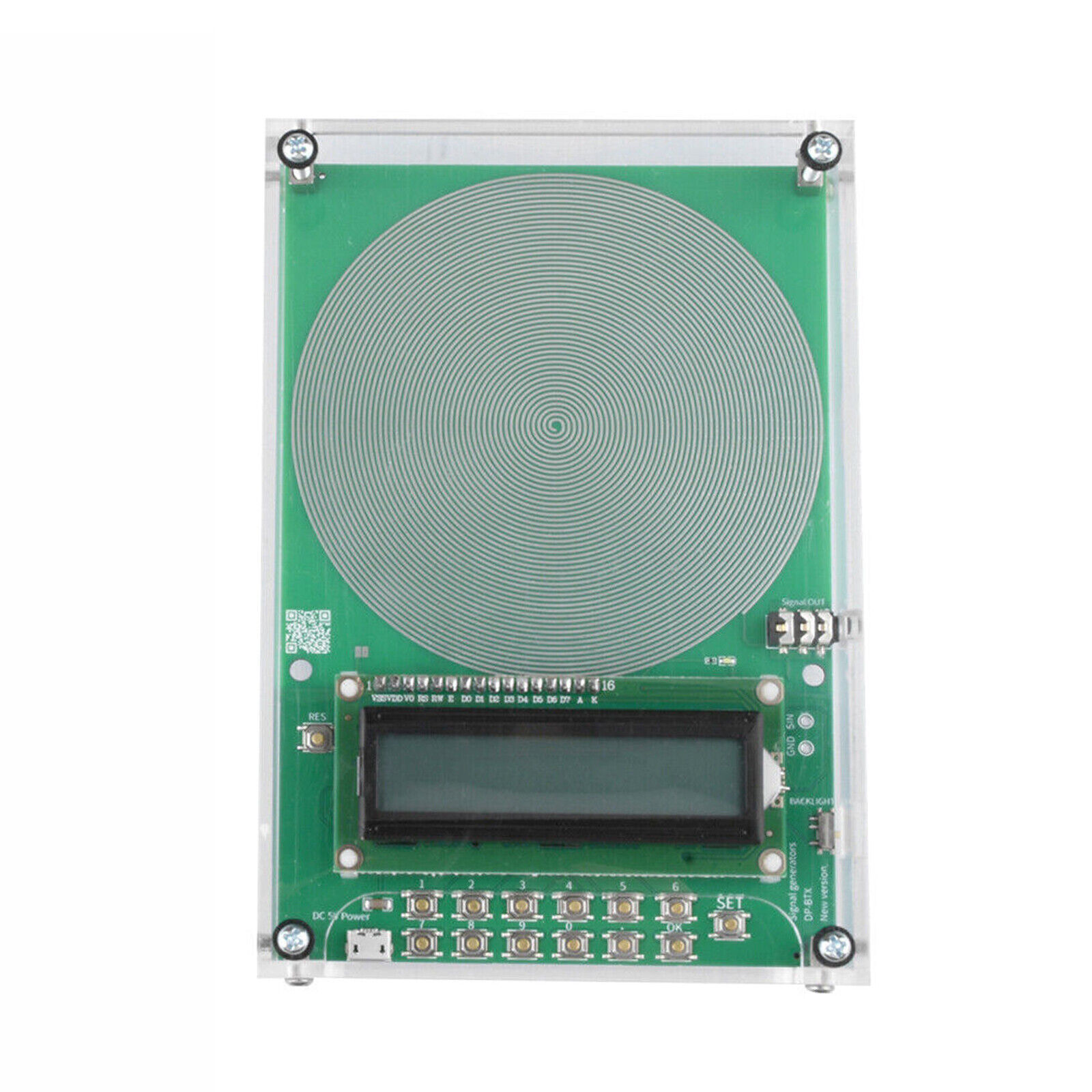 NEW Pulse/Sine Schumann Wave Frequency 7.83Hz Generato Adjustable 0.01Hz~30000Hz