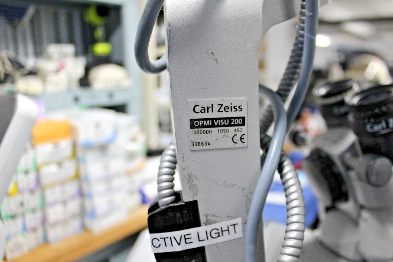 CARL ZEISS OPMI VISU 200 STATIV S8 SURGICAL MICROSCOPE
