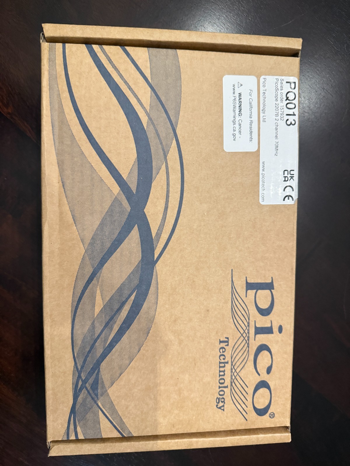 Pico PicoScope 2207B 2 Channel 70 MHz USB Digital PC oscilloscope with AWG