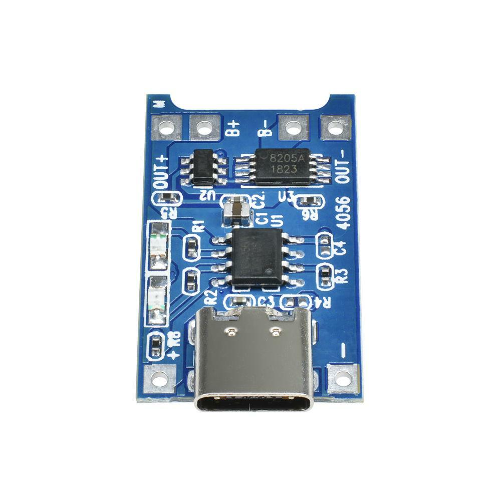 5V 1A USB-C TP4056 DW01A 18650 Lithium Battery Charging Charger Module 1/2/5/10x