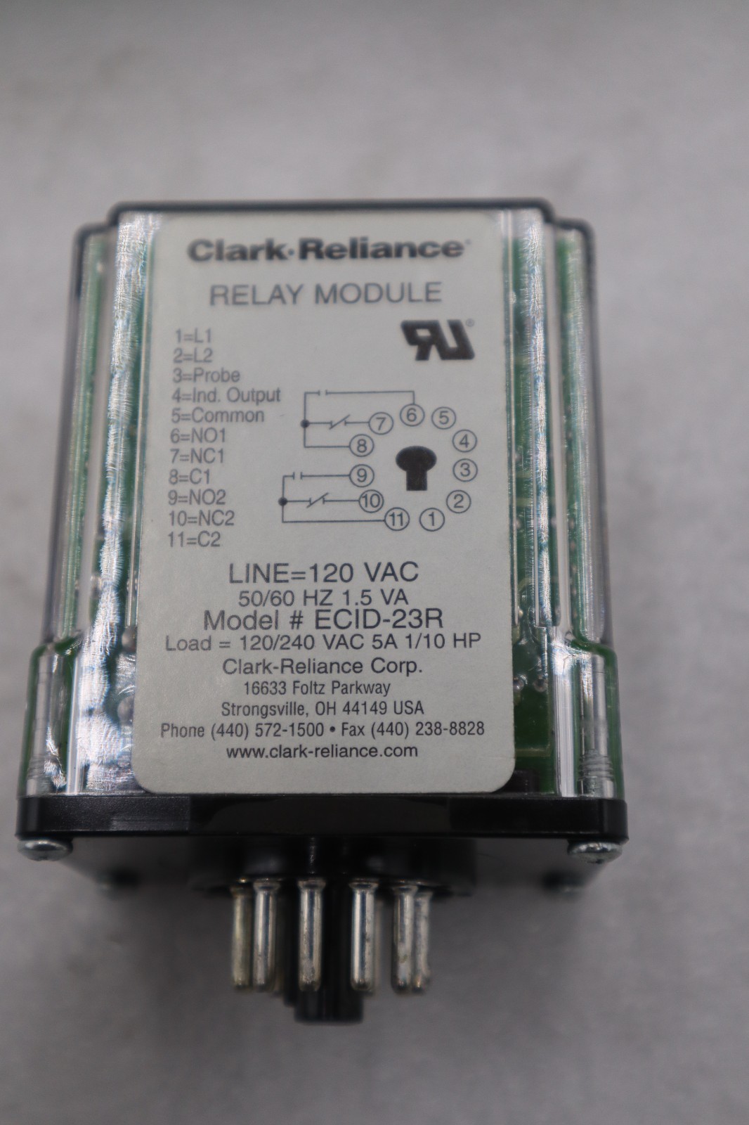 NEW OPEN BOX Clark Reliance ECID-23R Control Module STOCK GF51A