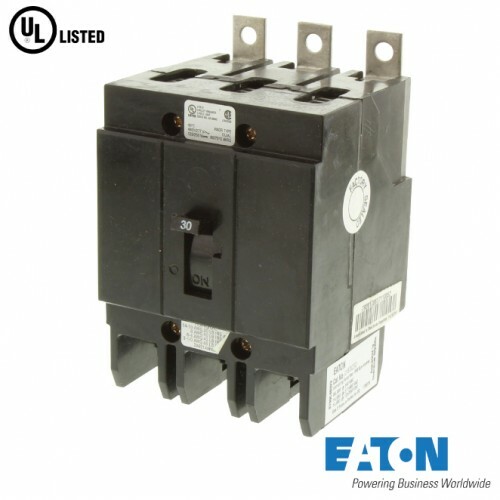 GHB3030 Cutler Hammer Eaton 30 Amp 480V 3 Pole Bolt On Circuit Breaker