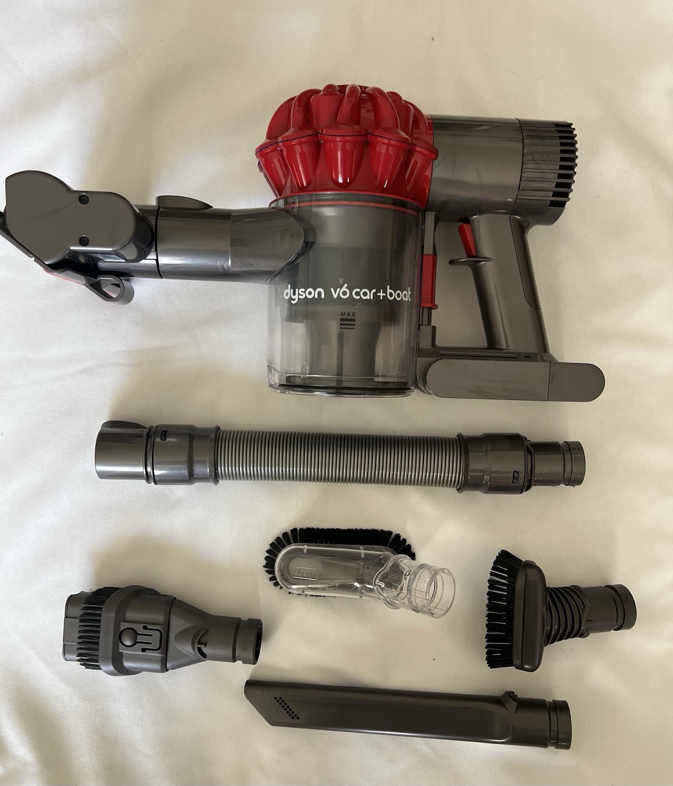 Dyson V6 Car+Boat Cordless Bagless Handheld Vacuum w/ Hose, Crevice Tool