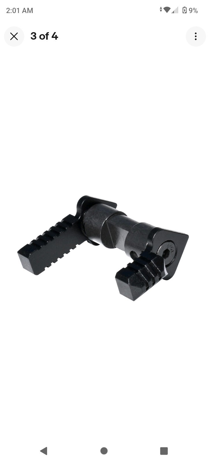 Ambidextrous Safety Selector Rotary Switch Black!