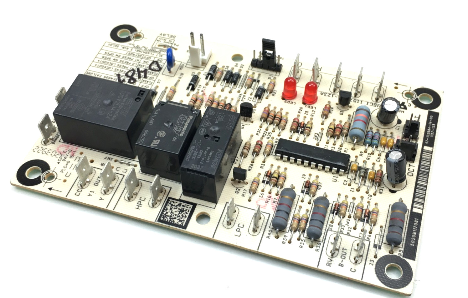 Rheem Ruud 1157-123 Furnace Control Circuit Board 47-102684-14-00 used #D481