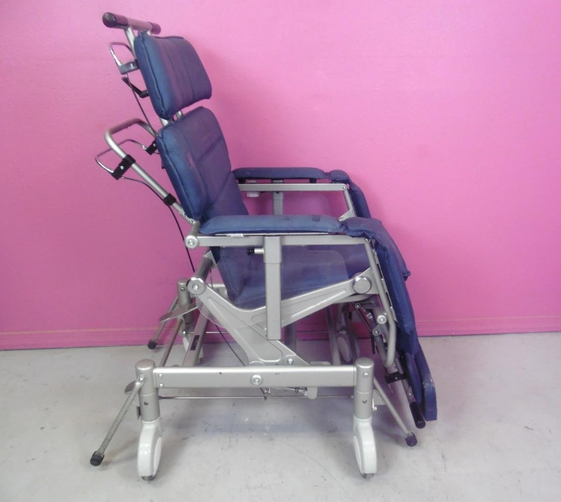 Barton Convertible Bariatric Transport Stretcher Transfer Wheeled Recline Chair