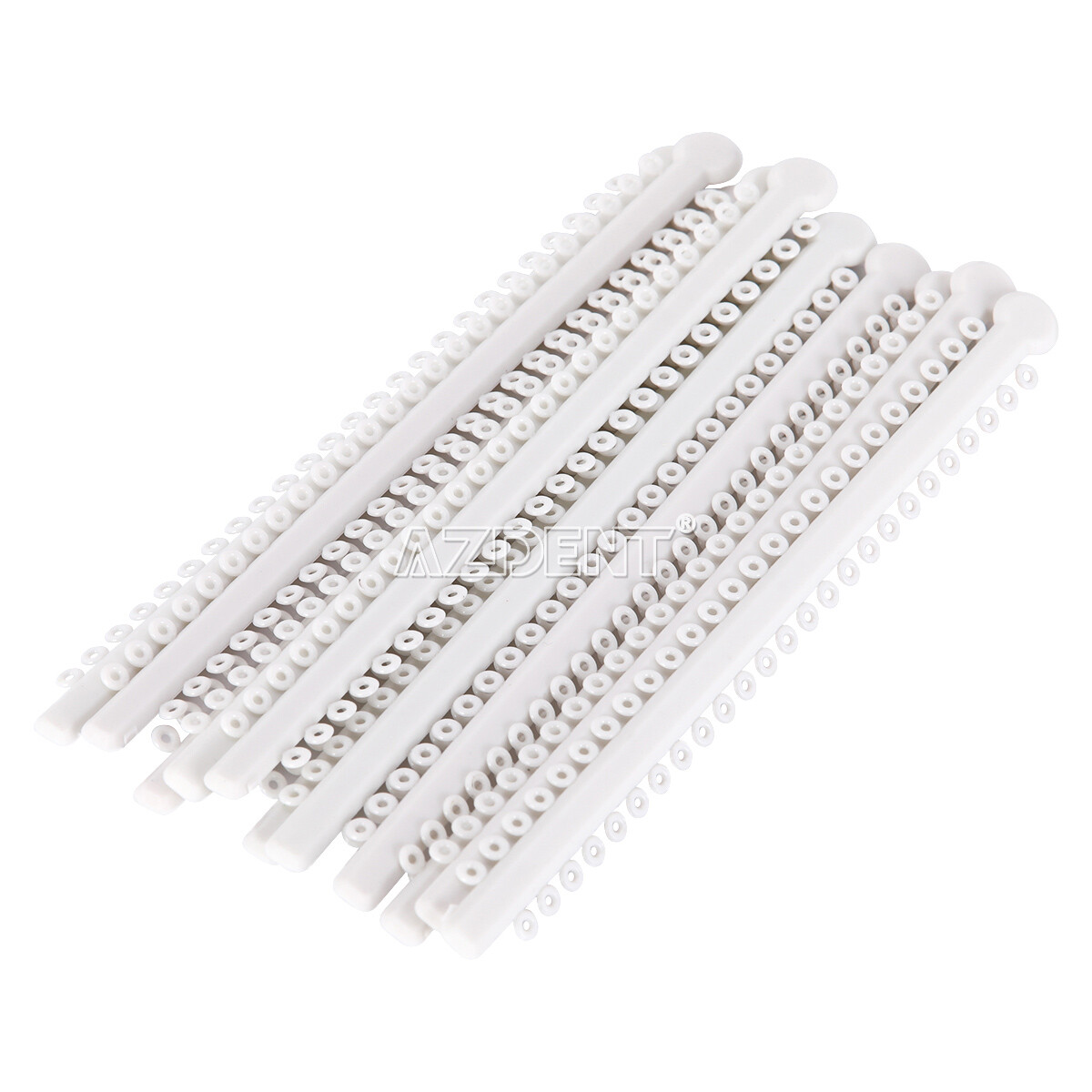 AZDENT Dental Ortho Ligature Ties Elastic Rubber Bands 23 Colours 1000Pcs/Bag