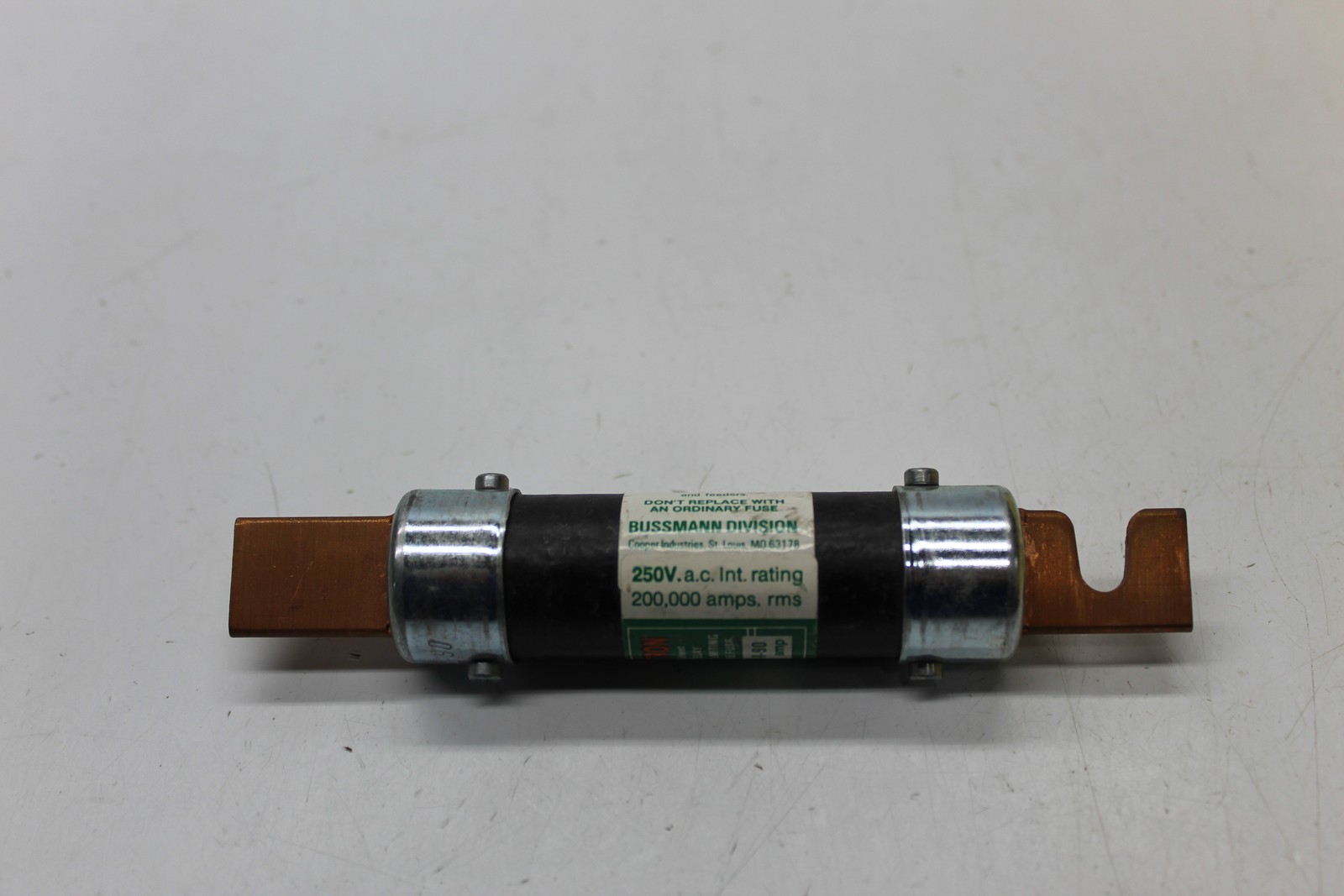 FUSETRON FRN-R90 FUSE GREEN NSNP