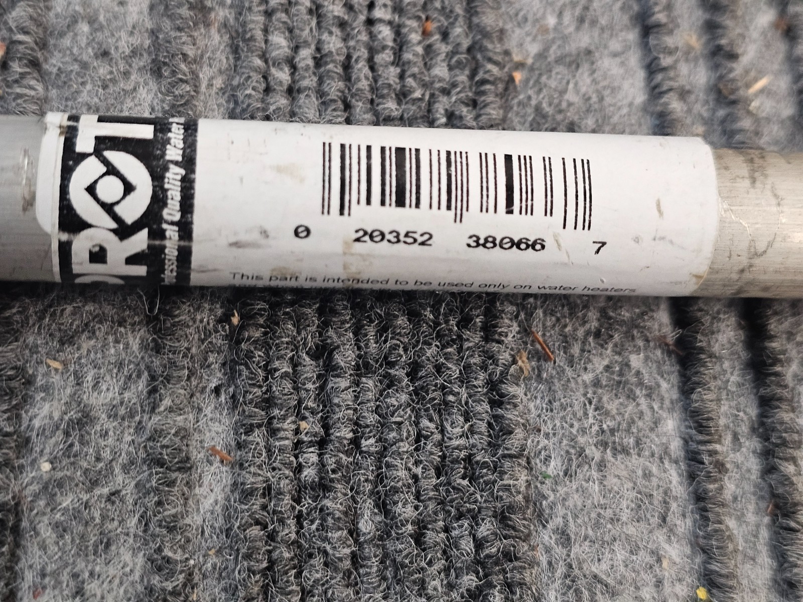(QTY 2) Protech Rheem SP11309C Resistor Magnesium Anode Rod 44-3/8″ X 0.750″ Dia