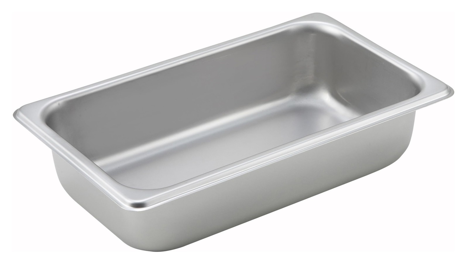 Hotel Pan 1/4 Size 2.5 Deep Stainless Steel SPQ2 Winco 1/2-Inch